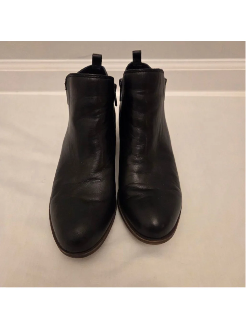 ucky Brand Black Ankle Boots Size 8.5